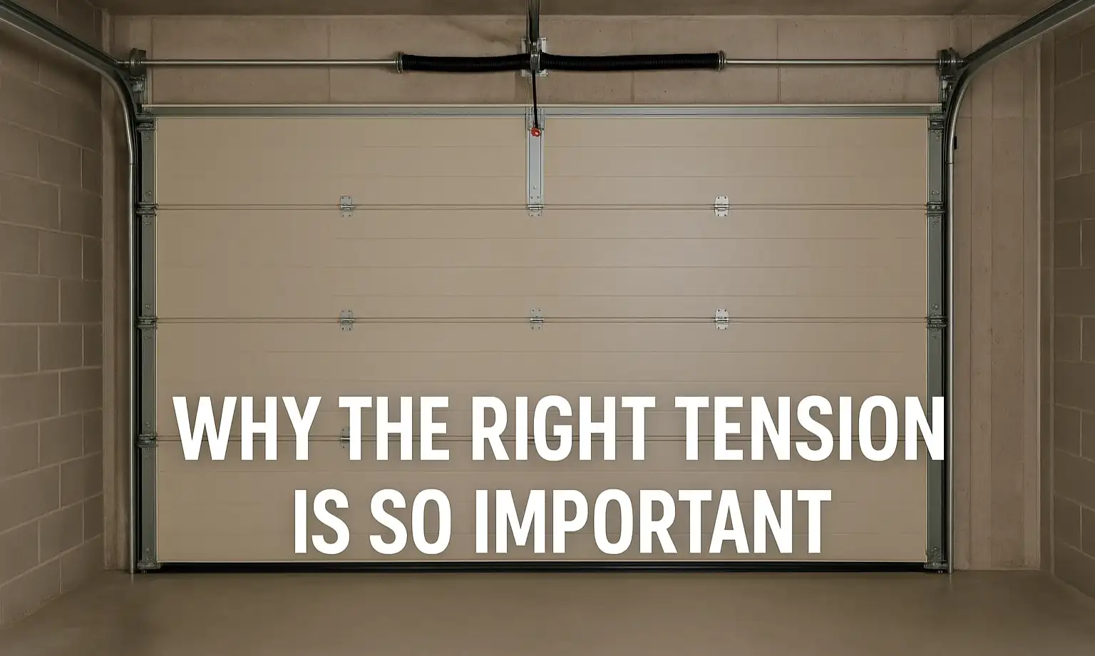 Why the Right Tension is So Important