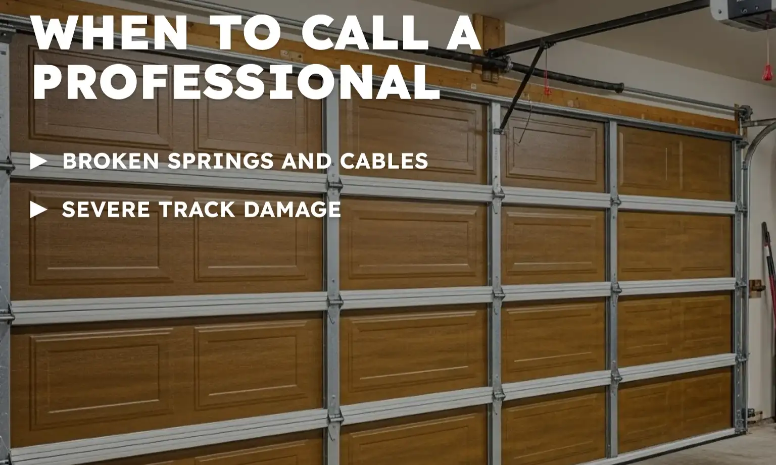 When to Call a Professional