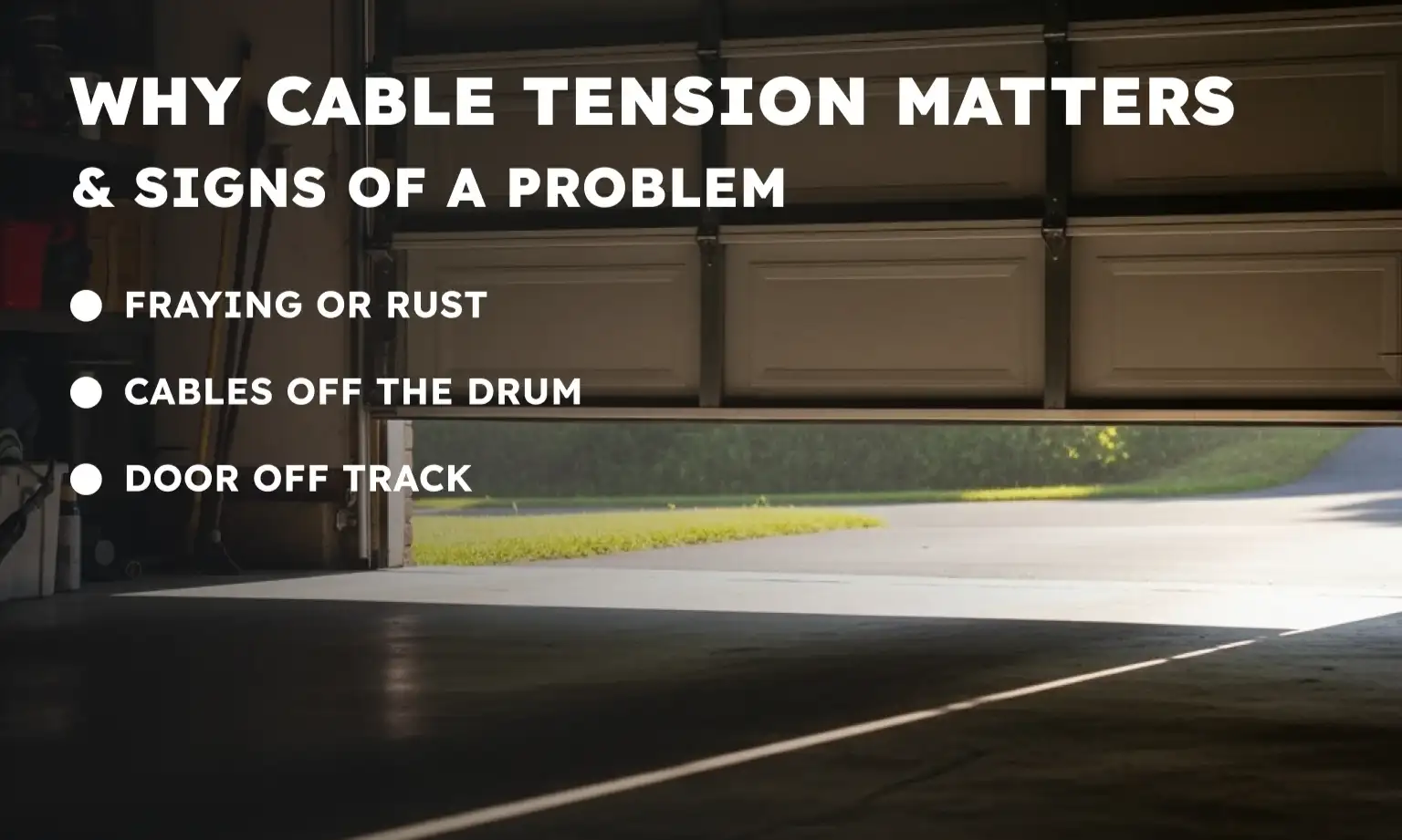 Why Cable Tension Matters & Signs of a Problem