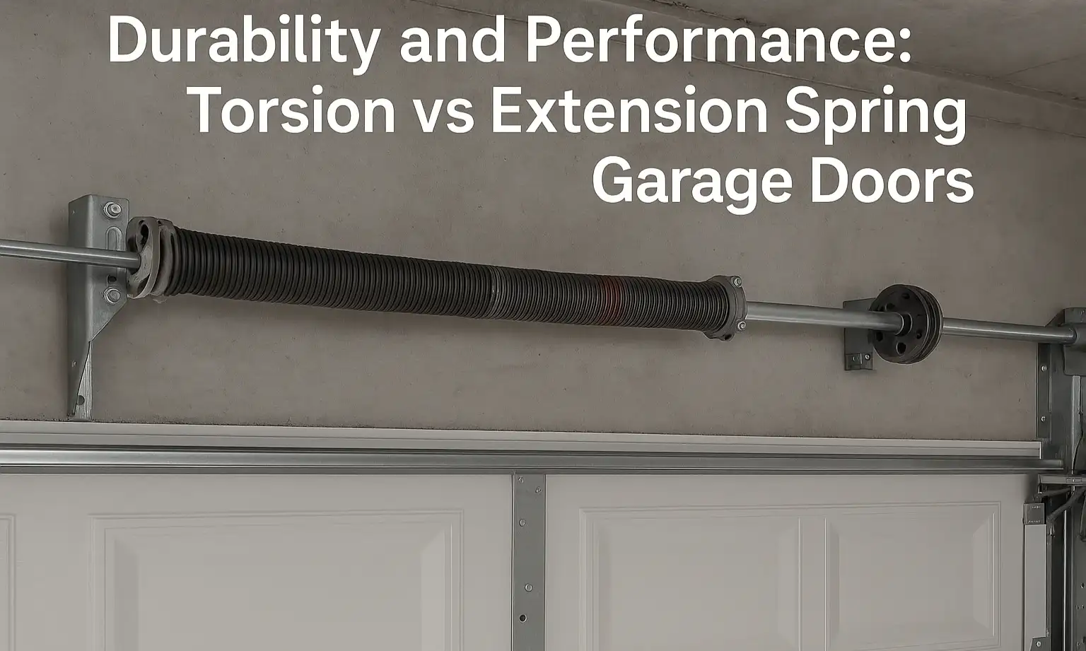 Torsion vs Extension Spring Garage Doors
