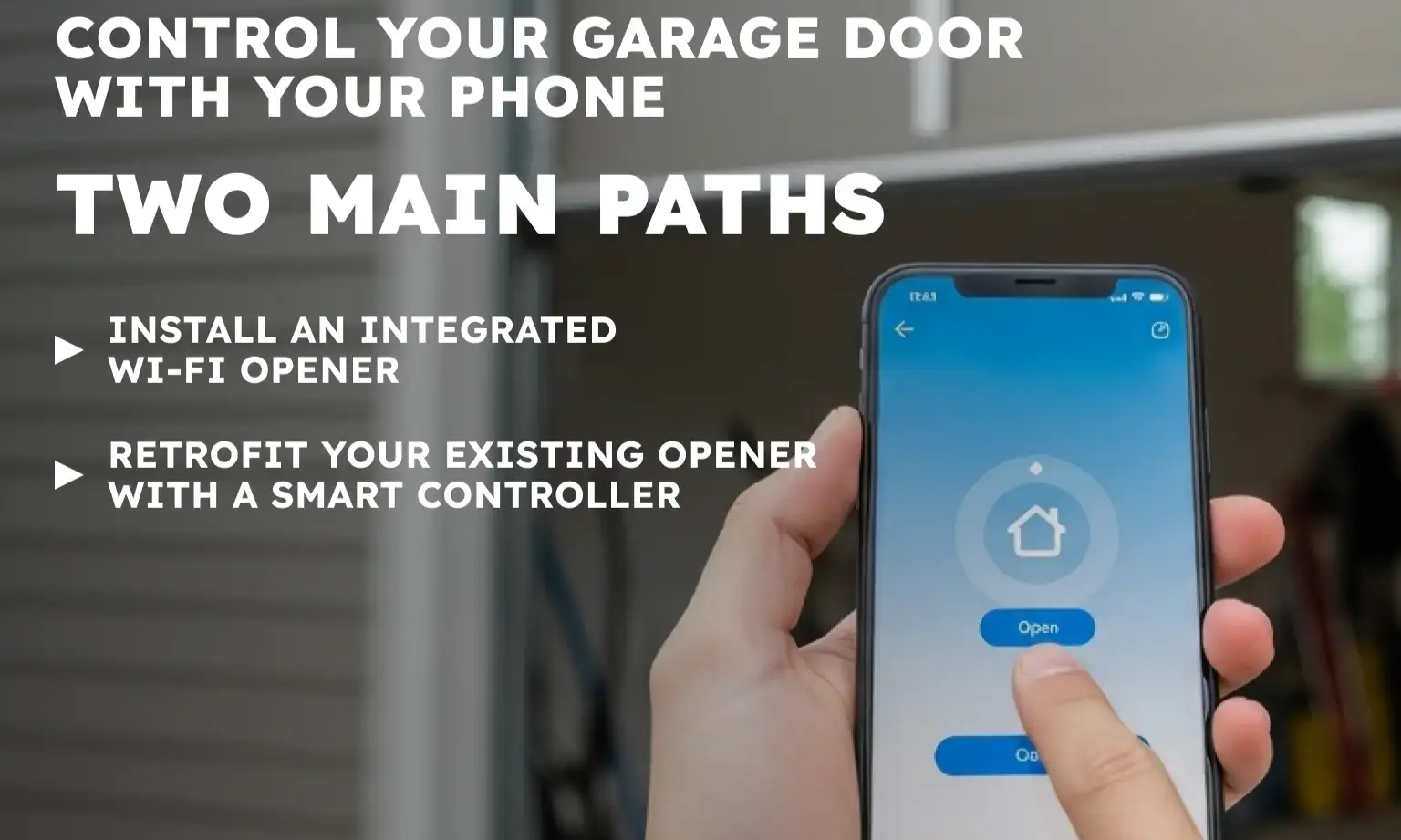 Control Your Garage Door With Your Phone