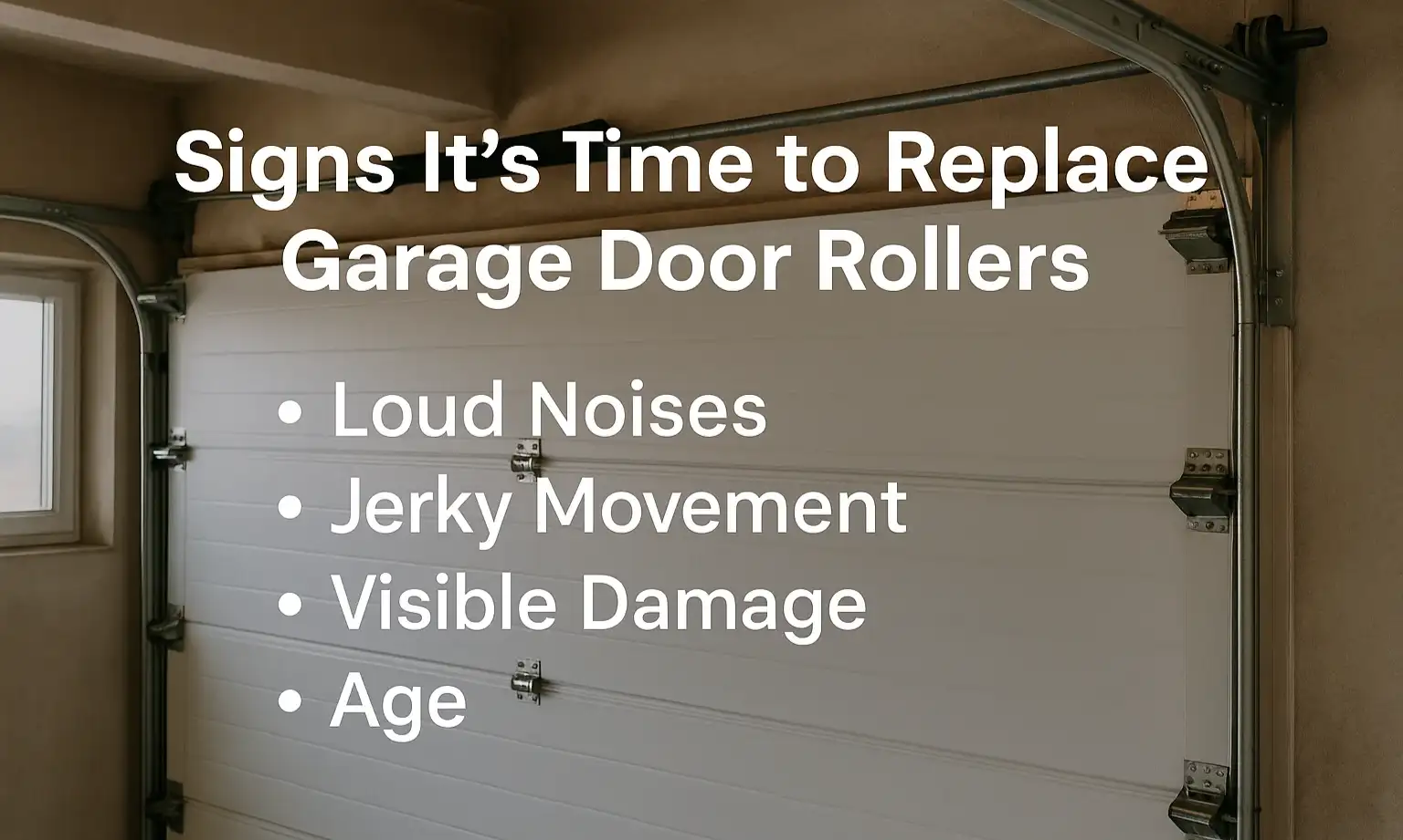 Signs It’s Time to Replace Garage Door Rollers