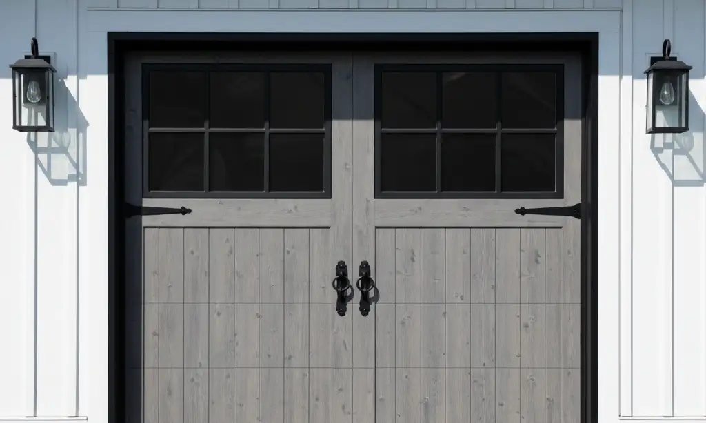 Styles and Customization for Modern Faux Wood Garage Doors