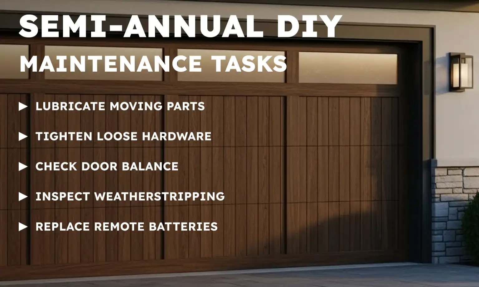 Semi-Annual DIY Maintenance Tasks