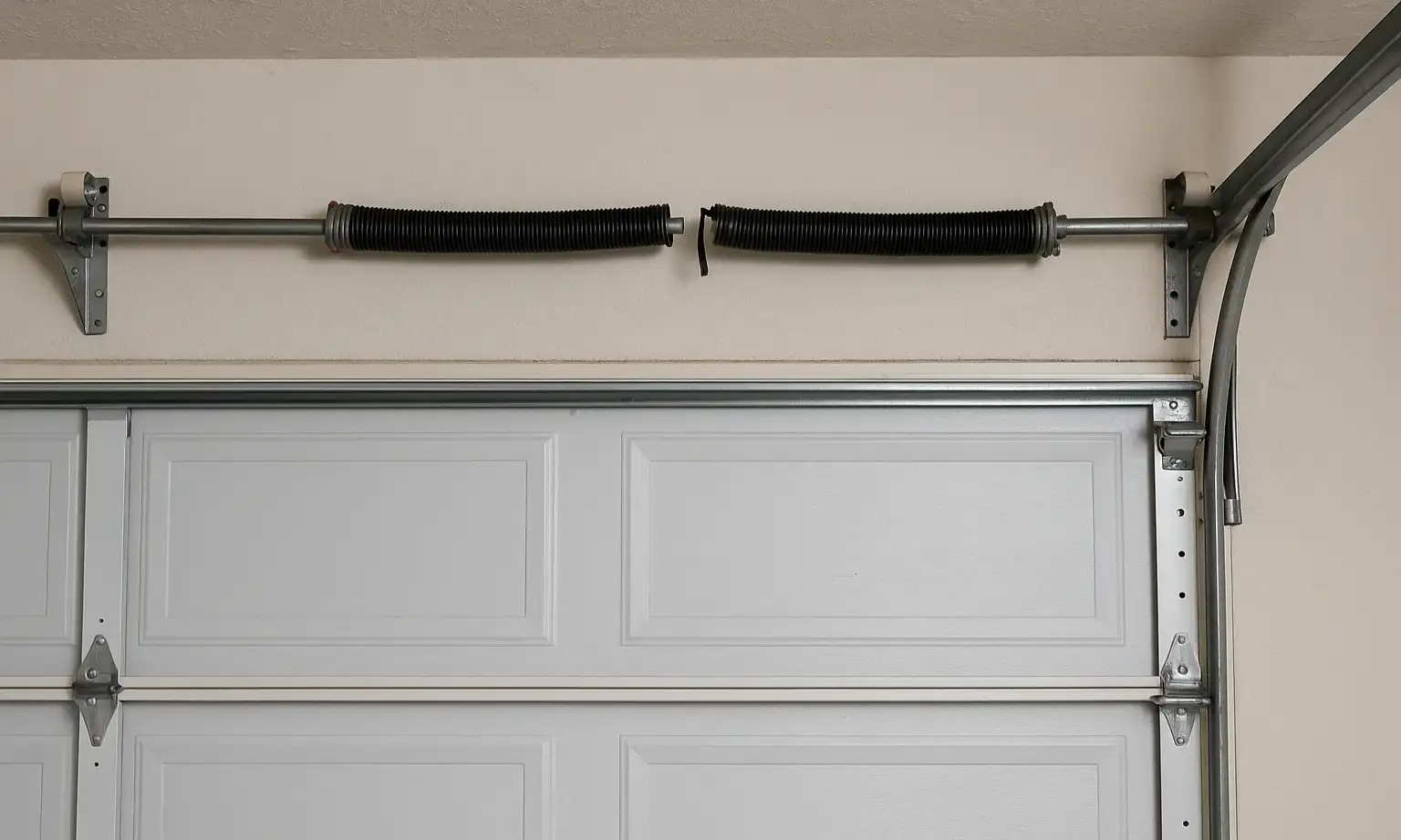 How to Open a Garage Door Manually with a Broken Spring