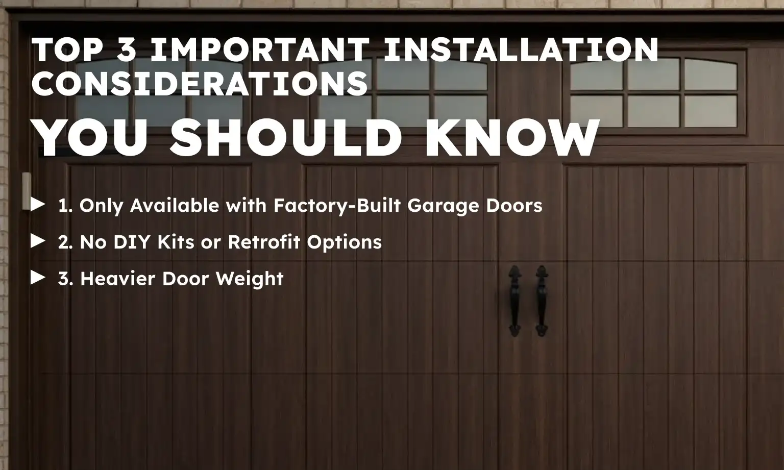 Top 3 Important Installation Considerations You Should Know
