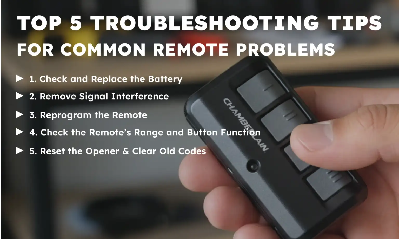 Top 5 Troubleshooting Tips for Common Remote Problems
