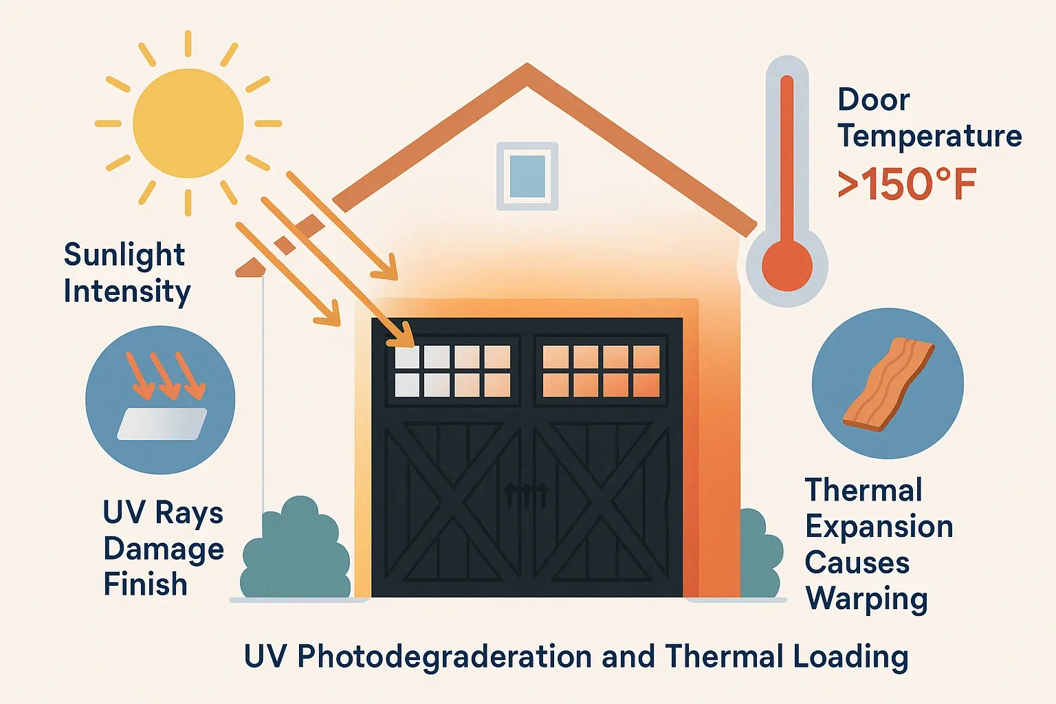 Following this simple 3-step process ensures effective cleaning without damaging the delicate dark finish of black carriage garage doors. Avoid bleach and harsh soaps to preserve the door’s appearance.