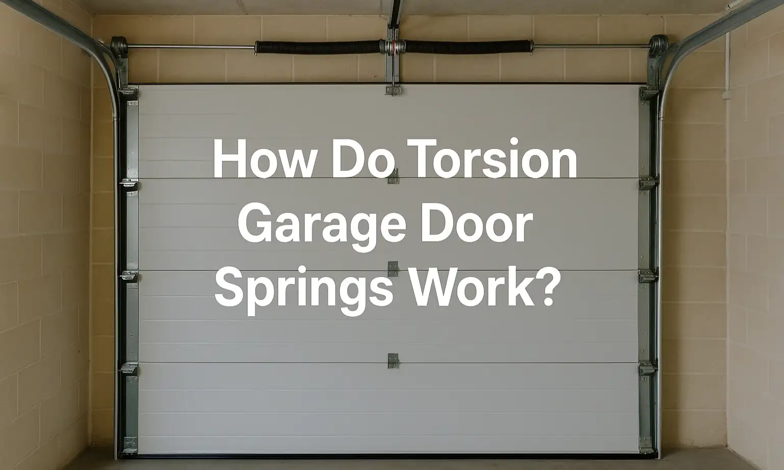 How Do Torsion Garage Door Springs Work