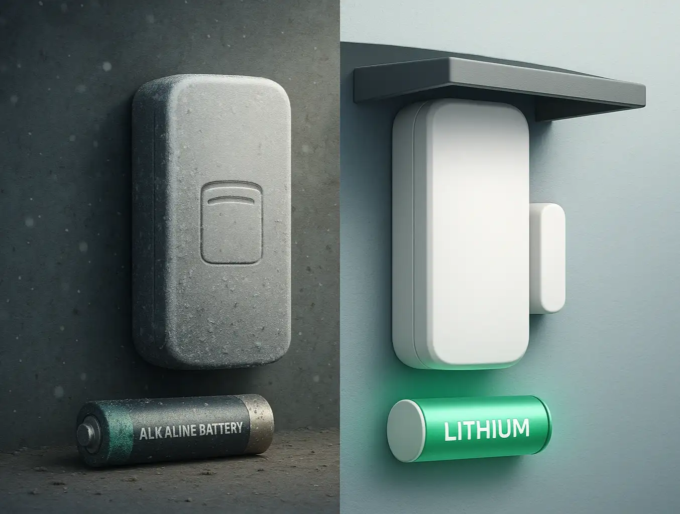 Maximizing Lifespan of Wireless Garage Door Sensor Batteries in Challenging Environments