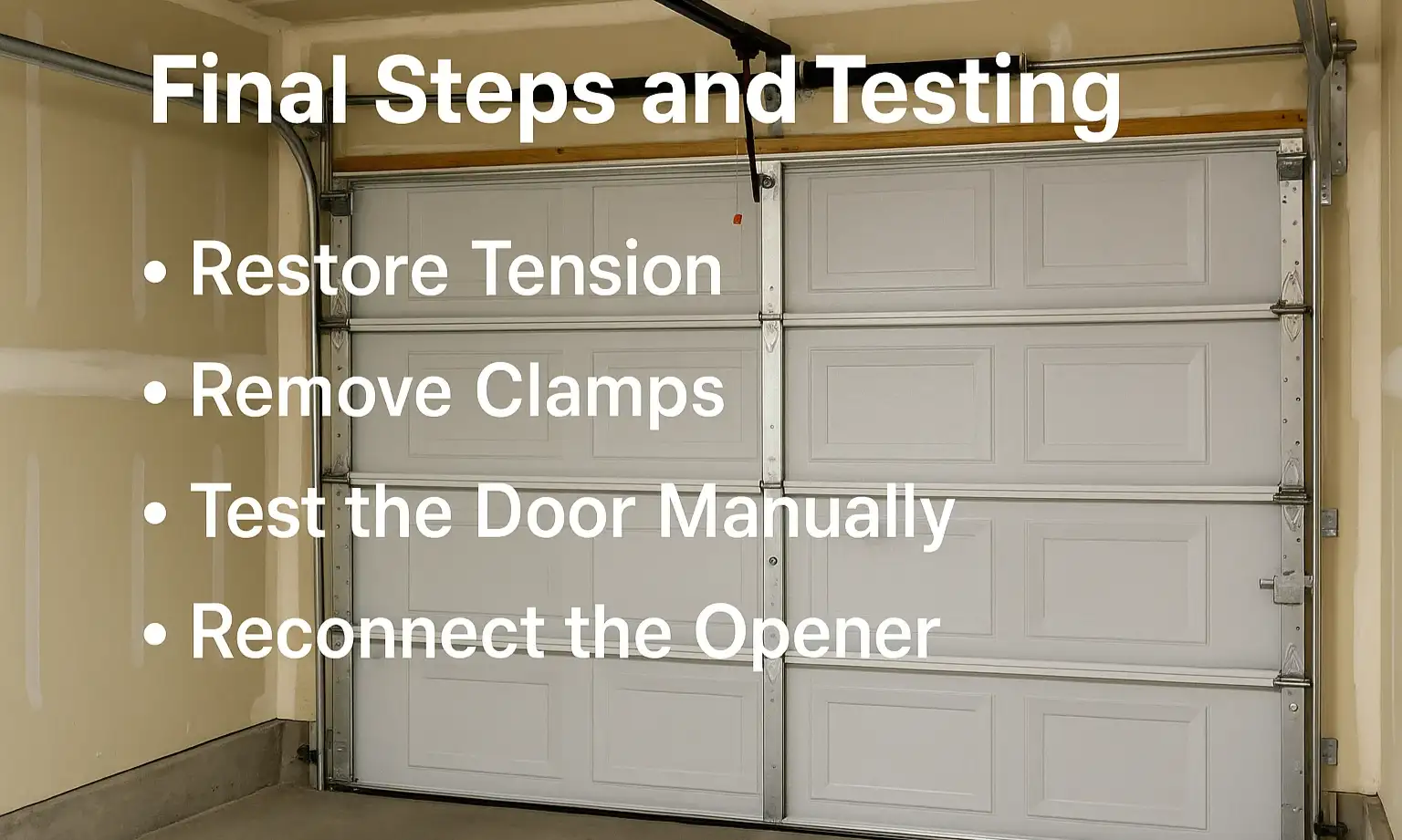 Final Steps and Testing