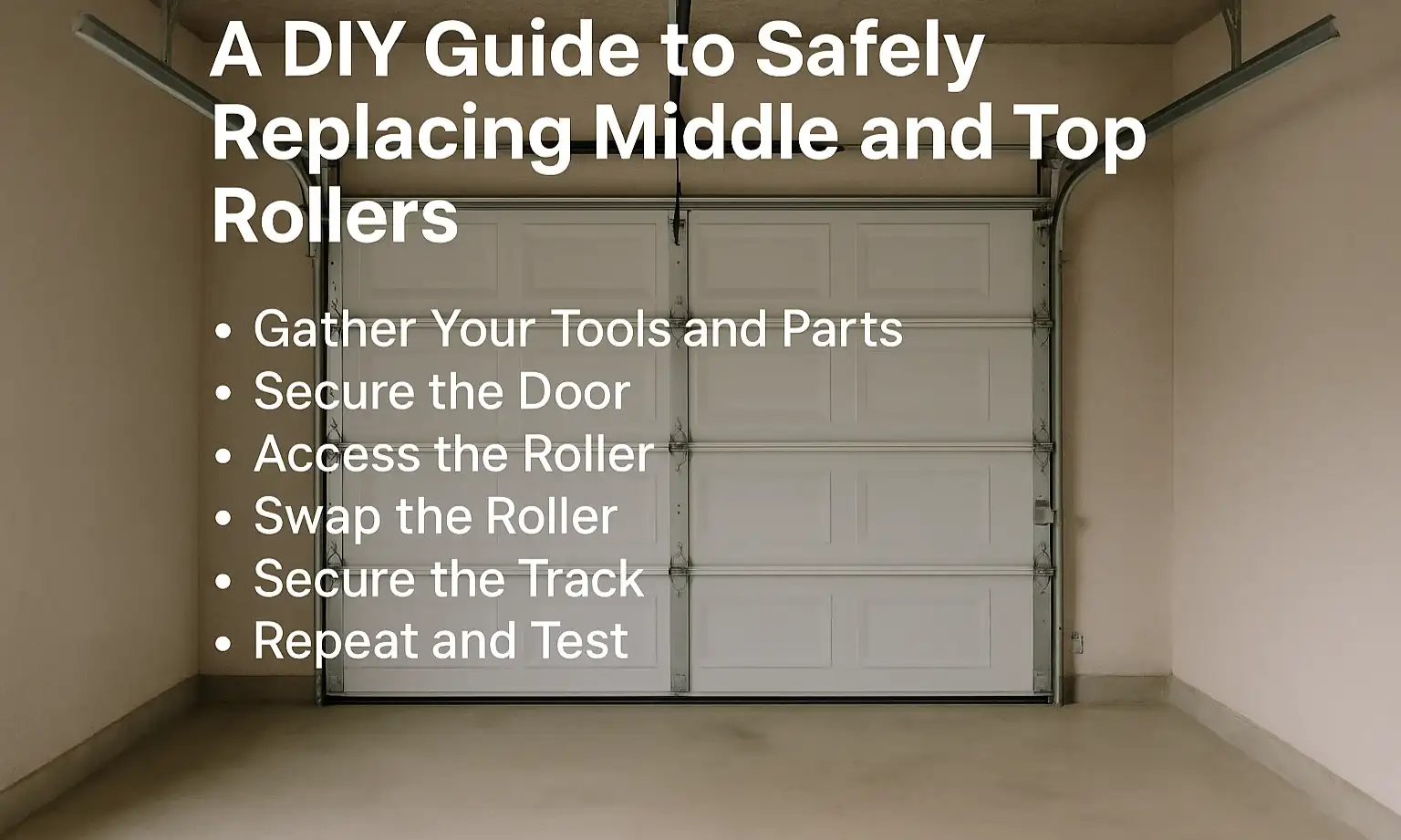 A DIY Guide to Safely Replacing Middle and Top Rollers