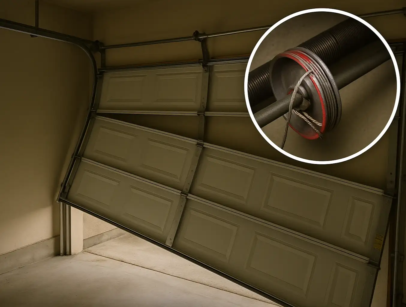 Preventing Uneven Cable Winding on Garage Door Drums