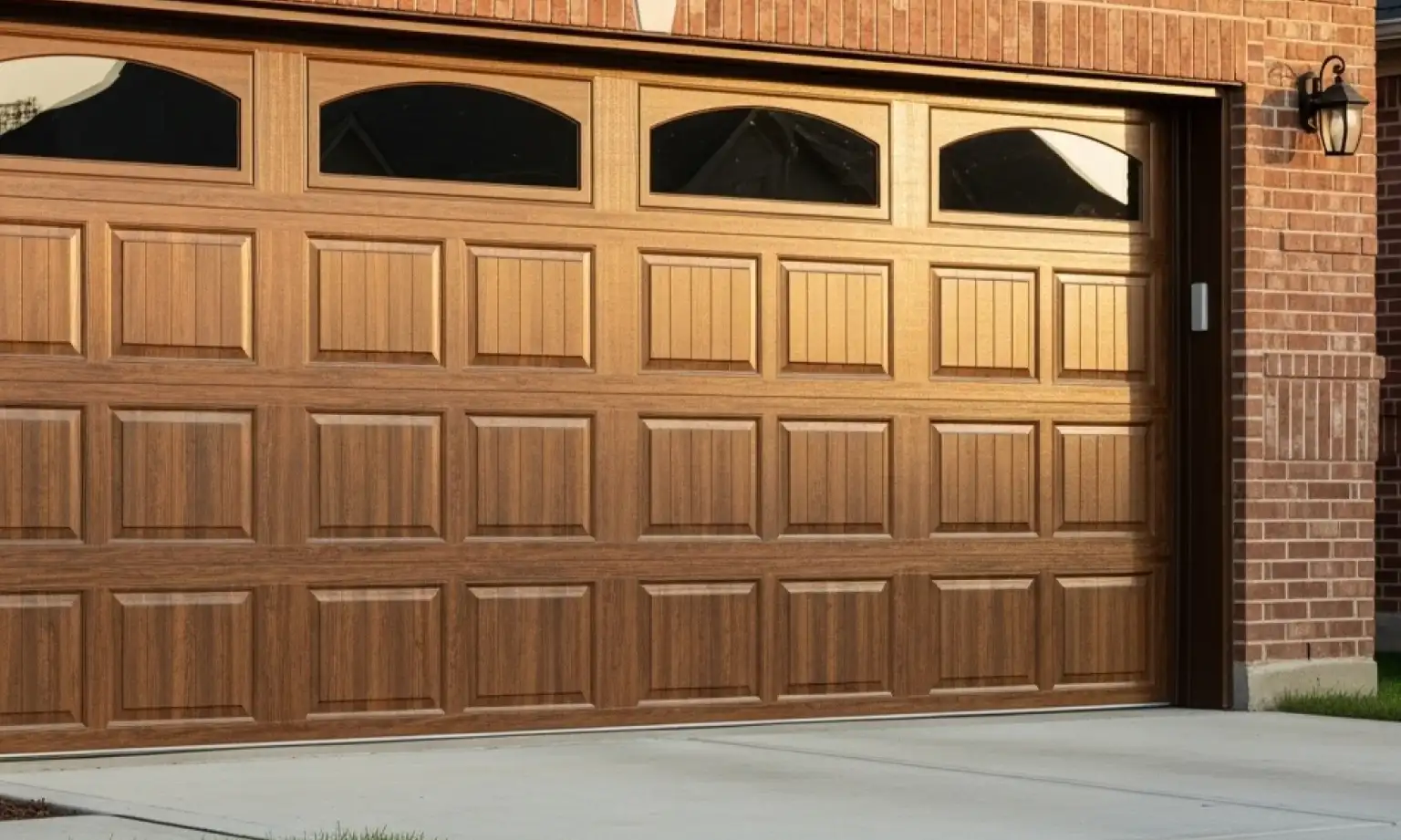 Detached, Side, and Wooden Garage Door Security