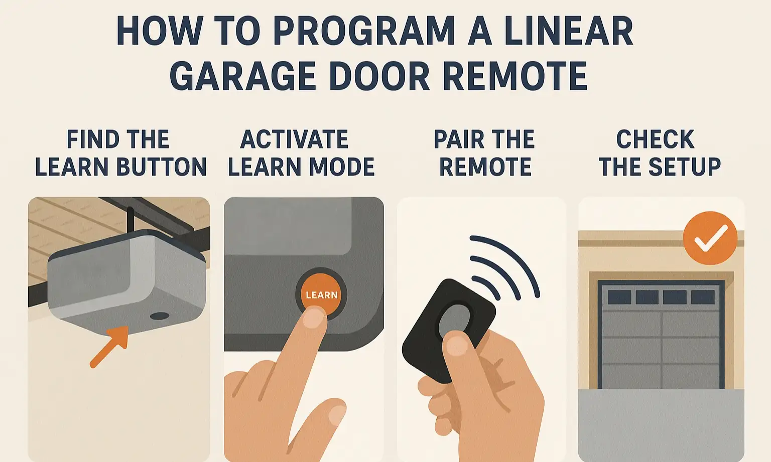 How to Program a Linear Garage Door Remote