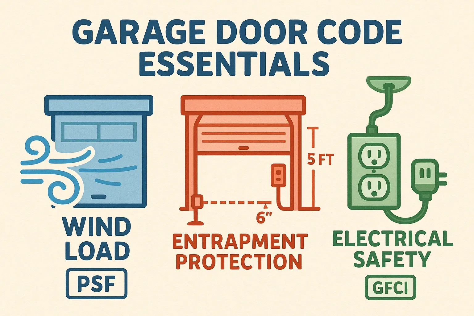 Pedestrian vs Vehicular Garage Doors