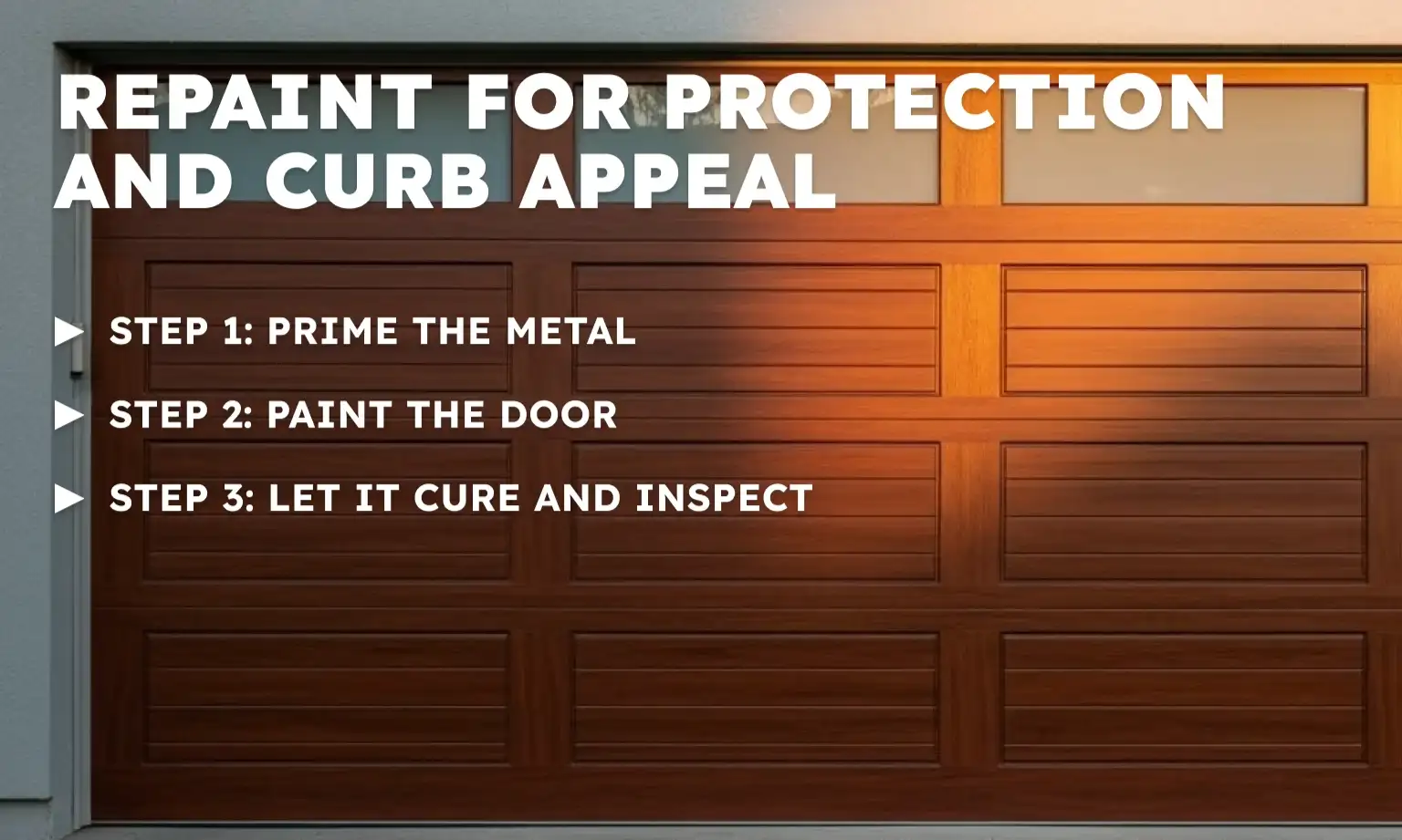 2. Repaint for Protection and Curb Appeal