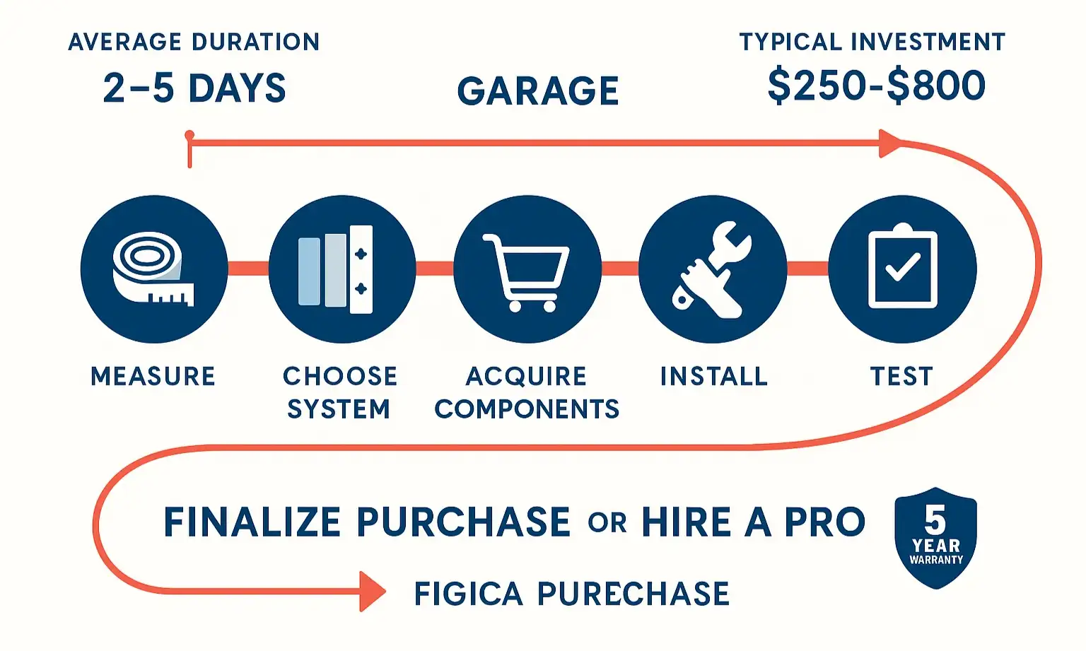 Follow this clear, actionable roadmap to transform your garage with a vertical lift system—maximizing overhead space with confidence and clarity.