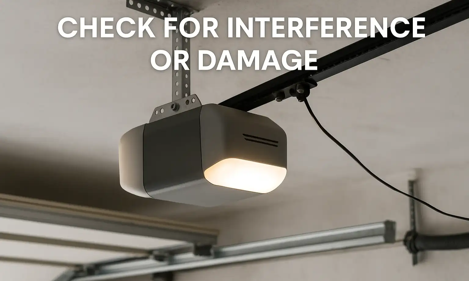 Check for Interference or Damage