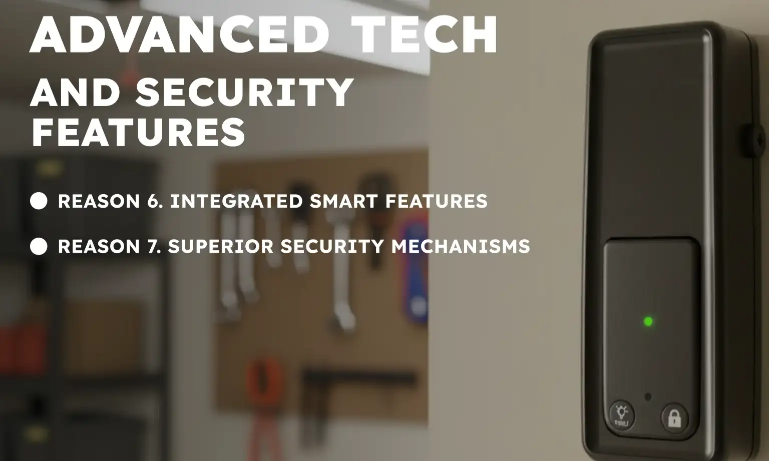 Advanced Tech and Security Features