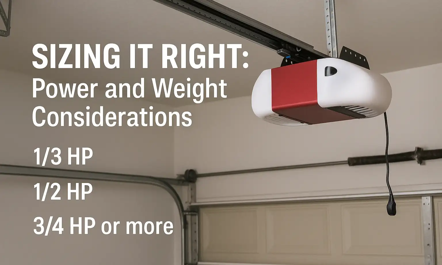 Sizing It Right: Power and Weight Considerations