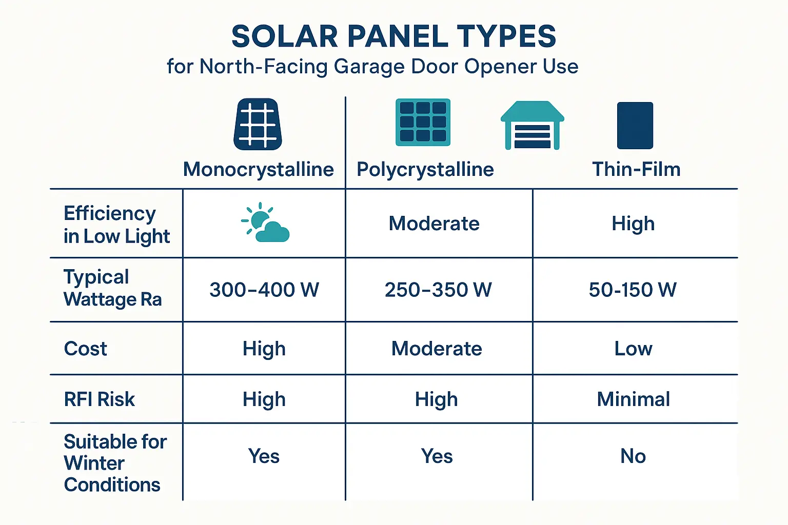 Discover why adjusting your solar panel's tilt angle can outperform orientation alone, unlocking reliable power for your north-facing garage door opener year-round.