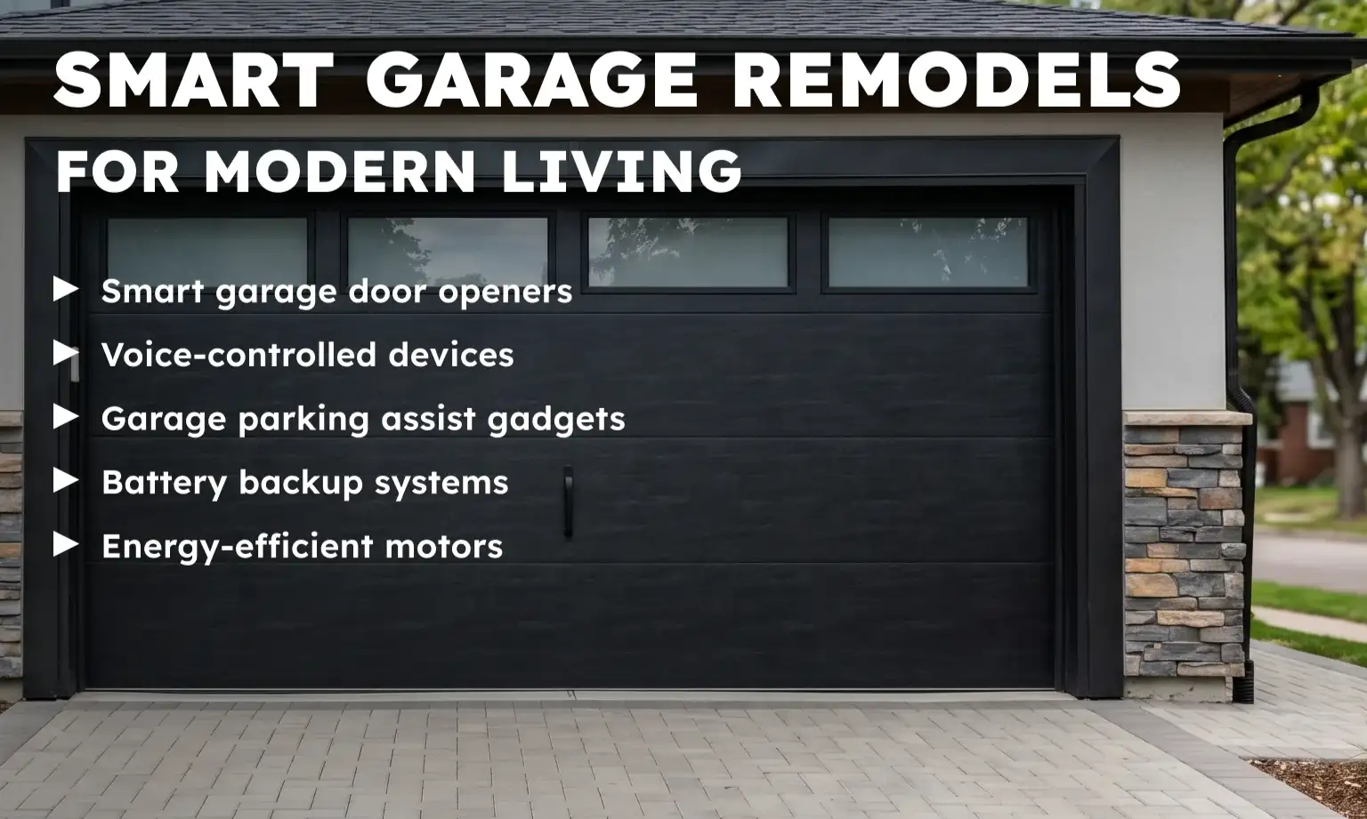 Smart Garage Remodels for Modern Living