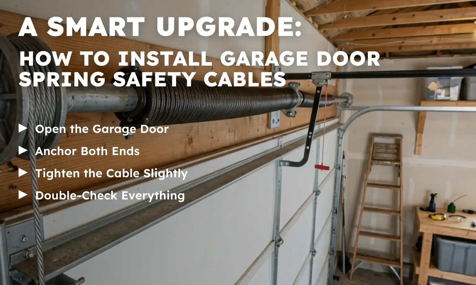 A Smart Upgrade: How to Install Garage Door Spring Safety Cables