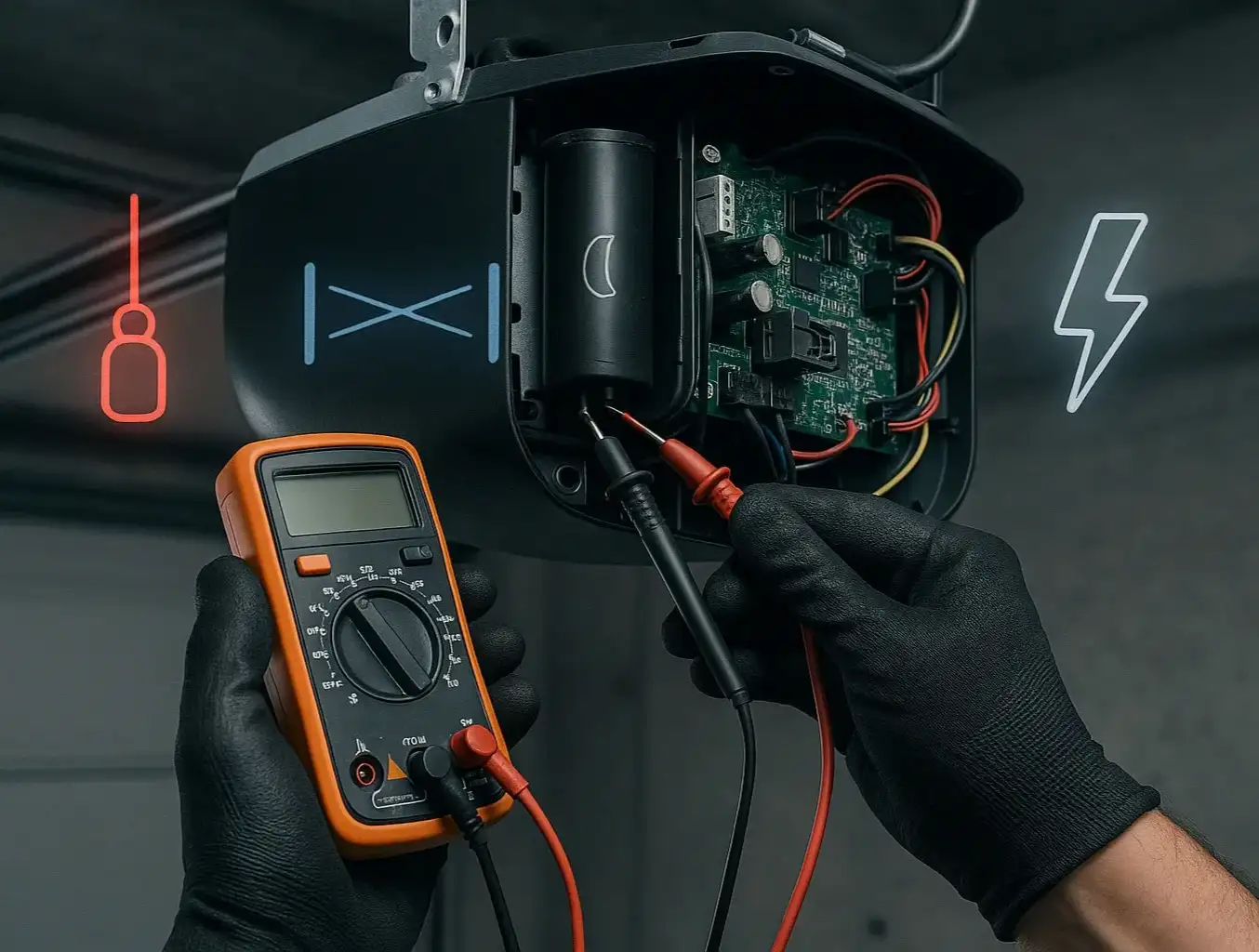 garage door opener electrical troubleshooting photo