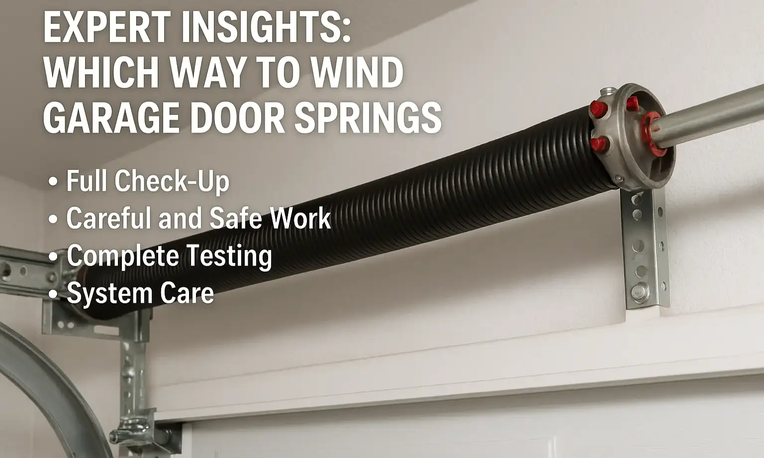 Which Way to Wind Garage Door Springs