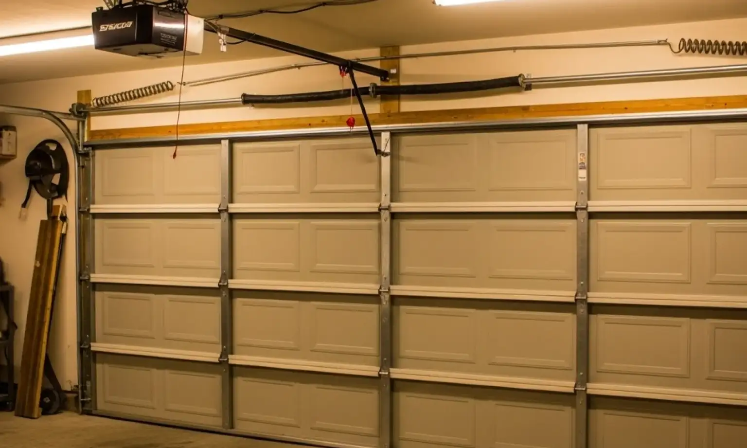 Open a Garage Door Manually from the Inside