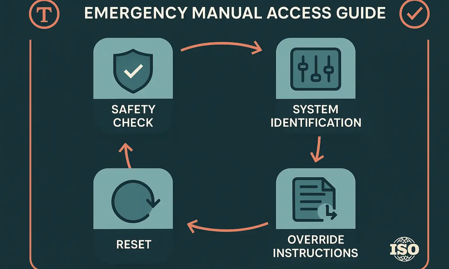 Step-by-step guide for safe commercial garage door emergency access