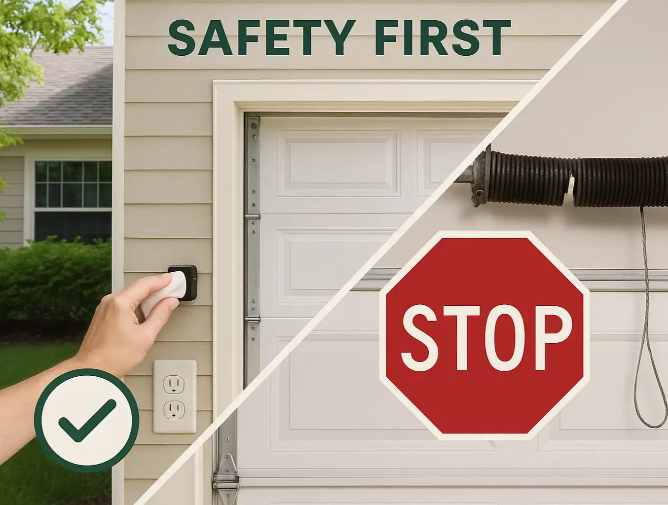 garage door troubleshooting danbury photo