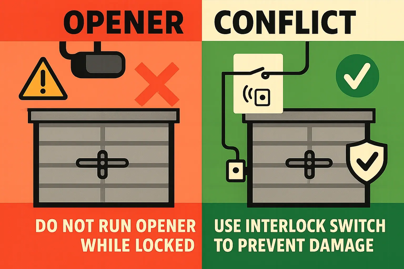 Compatibility of Manual Locks with Different Garage Door Materials