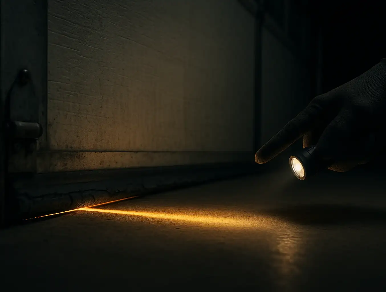 garage door seal failure signs photo