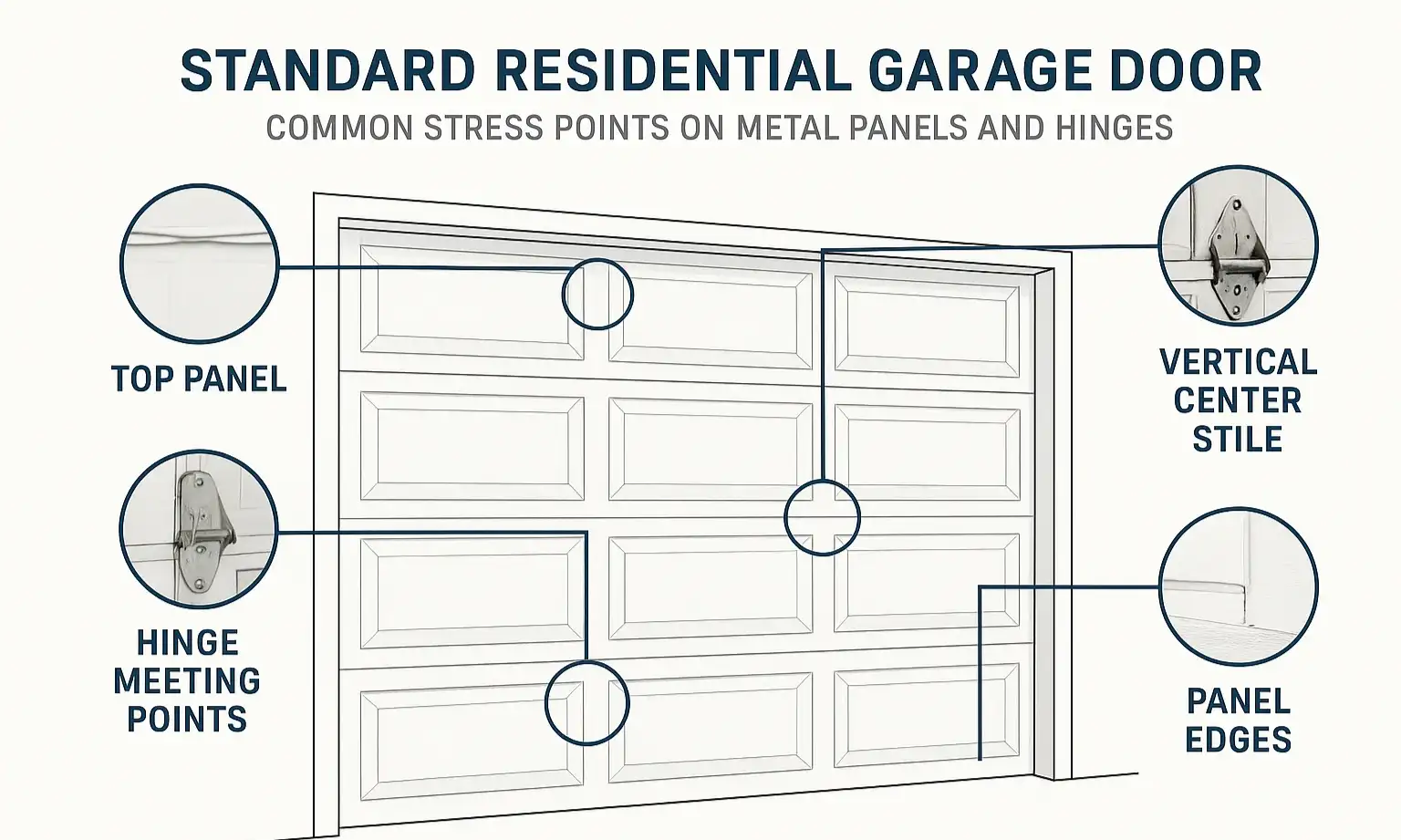Understanding a Garage Door's Weak Points