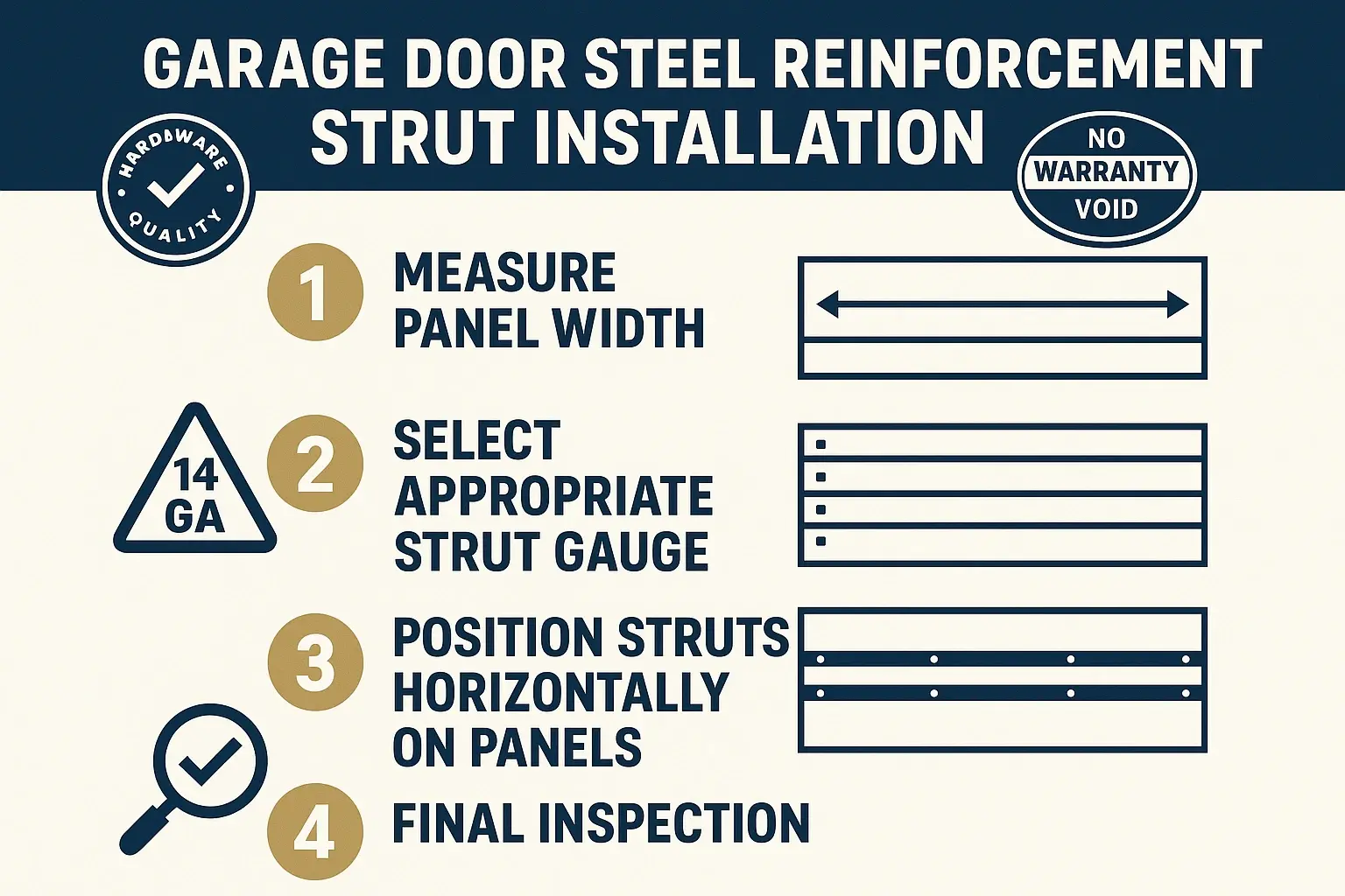 A comprehensive checklist for auditing and improving garage door security.