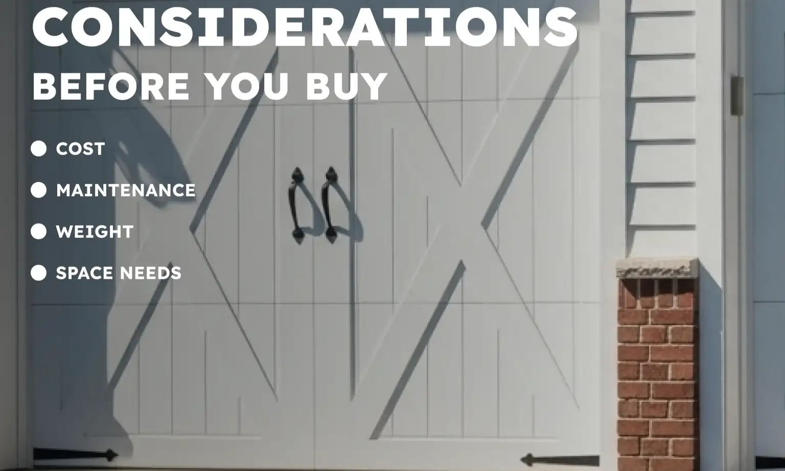 Considerations Before You Buy