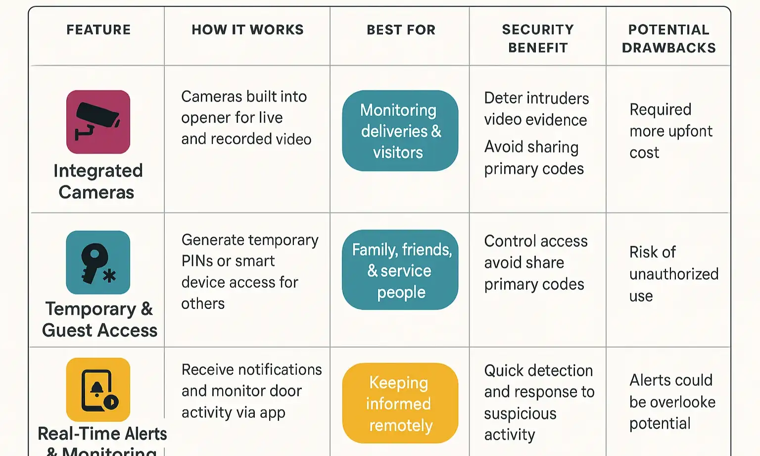 Detailed feature comparison clarifies benefits and trade-offs, simplifying evaluation for diverse user needs and accelerating confident decisions.