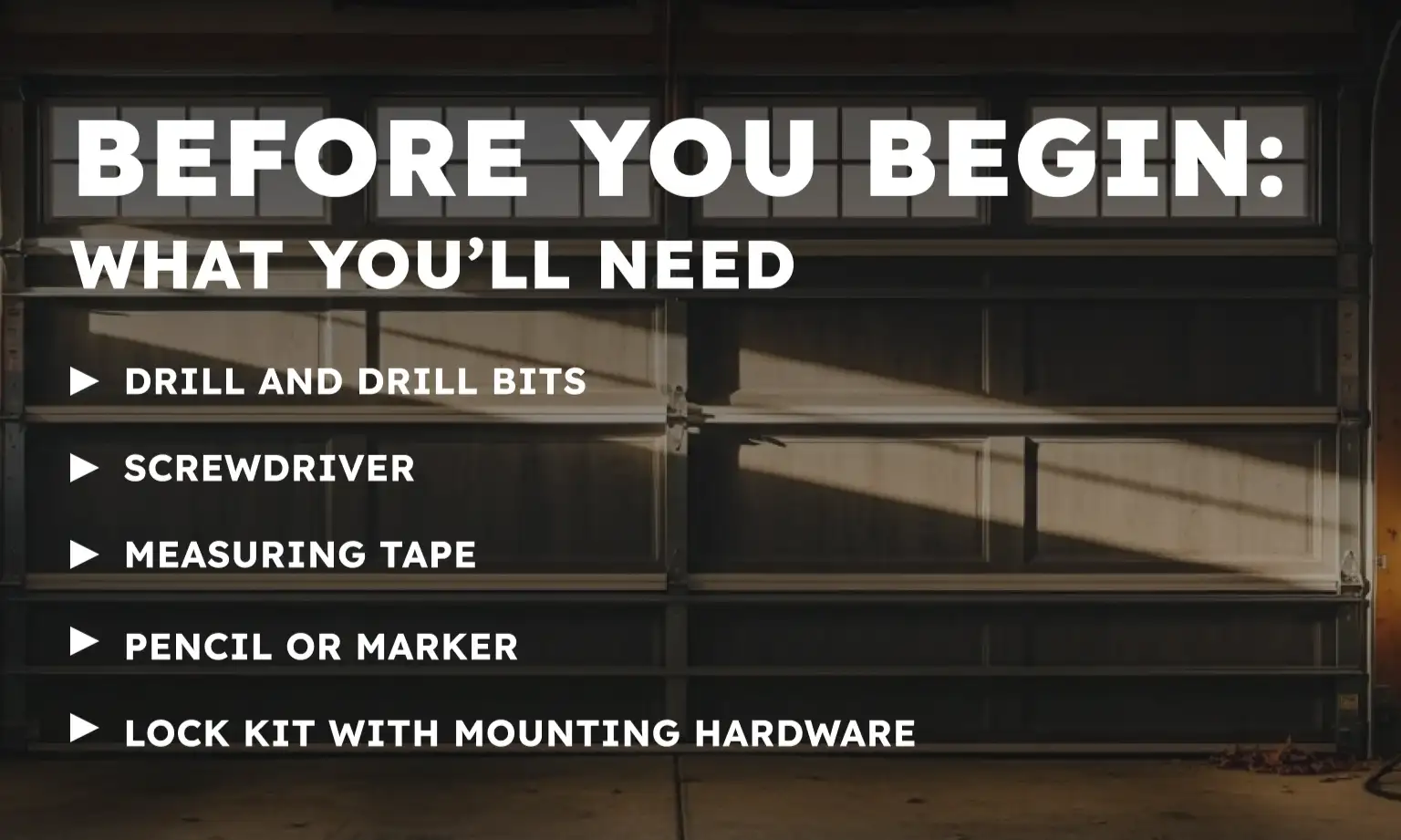 Before You Begin: What You’ll Need